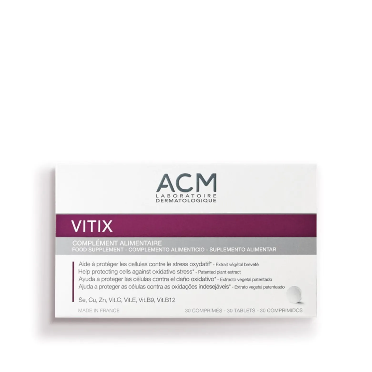 ACM Laboratoire Vitix Food Supplement Tablets x30