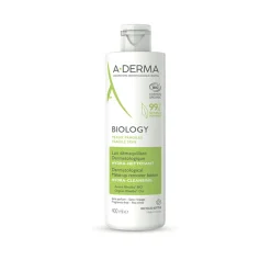 A-Derma Biology Makeup Remover Lotion Hydra-Cleansing 400ml (13.53floz)