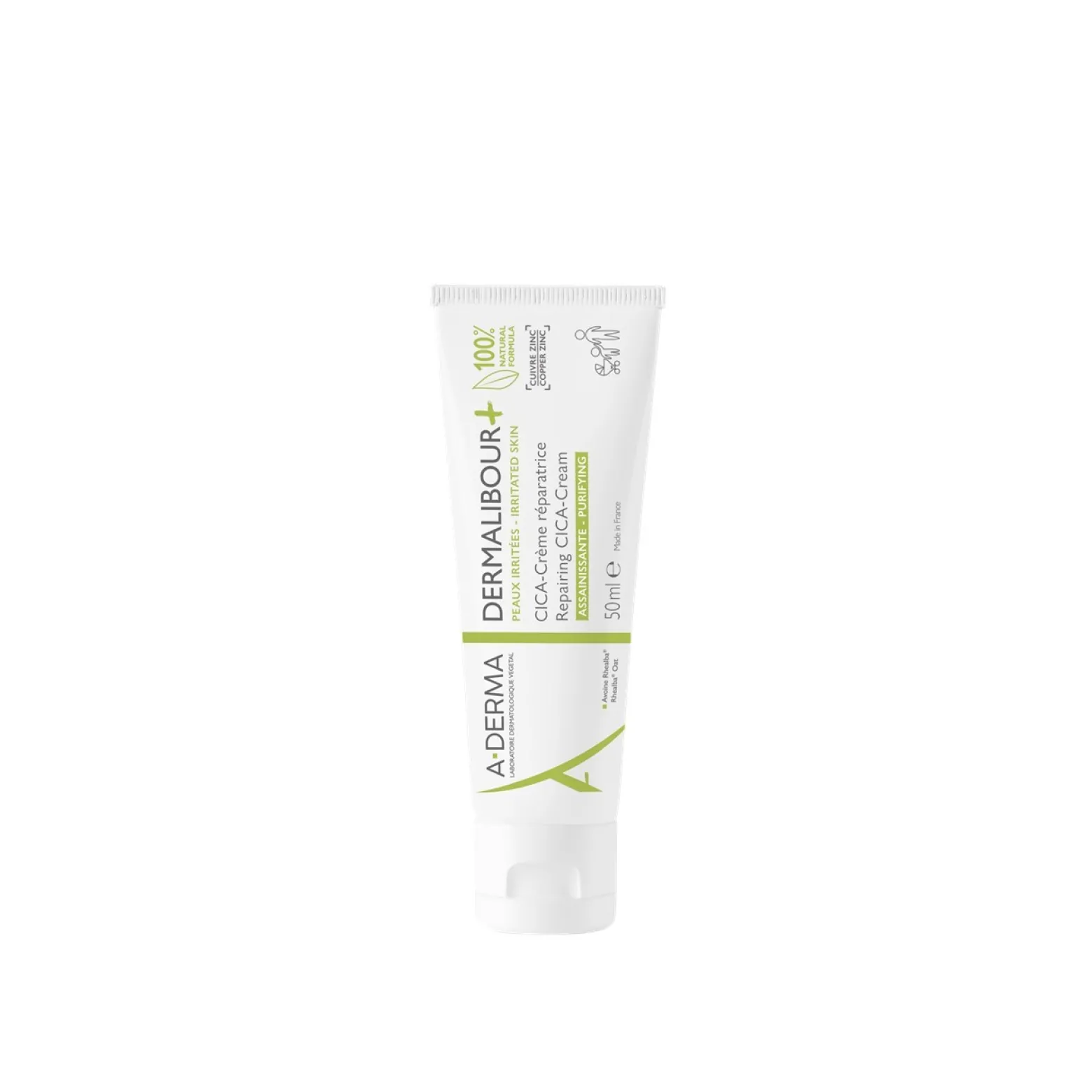 A-Derma Dermalibour+ Purifying Repairing CICA-Cream 50ml (1.69floz)