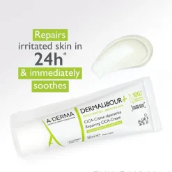 A-Derma Dermalibour+ Purifying Repairing CICA-Cream 100ml (3.38floz)