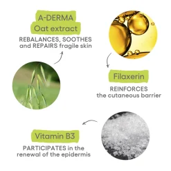 A-Derma Exomega Control Emollient Cream 400ml (13.53floz)