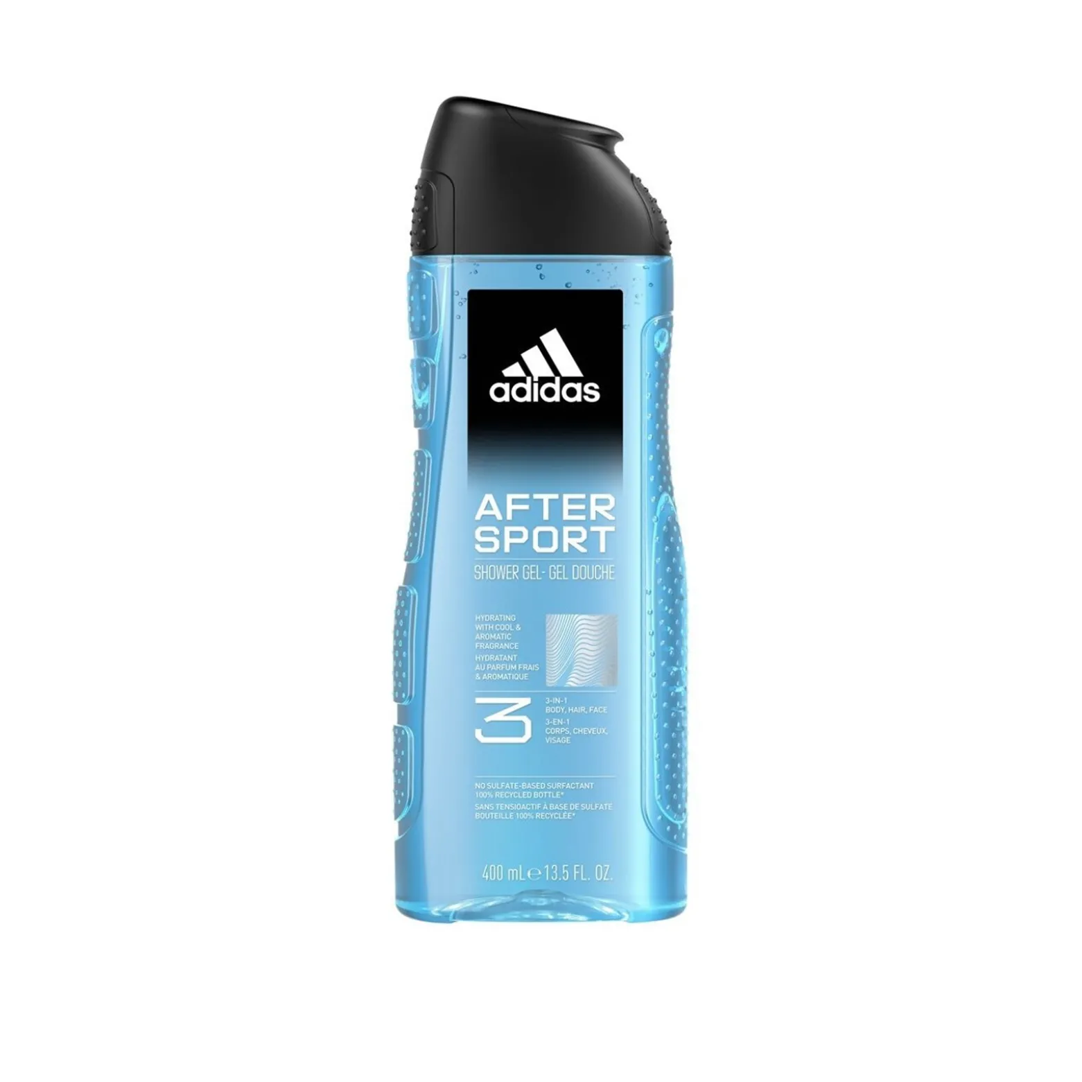 adidas After Sport Hydrating 3-In-1 Shower Gel 400ml (13.53floz)