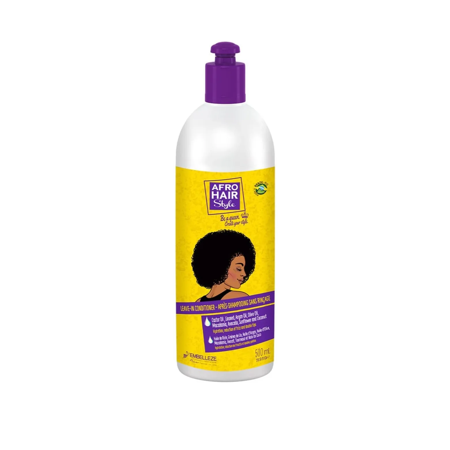 AfroHair Style Leave-In Conditioner 500ml (16.9floz)