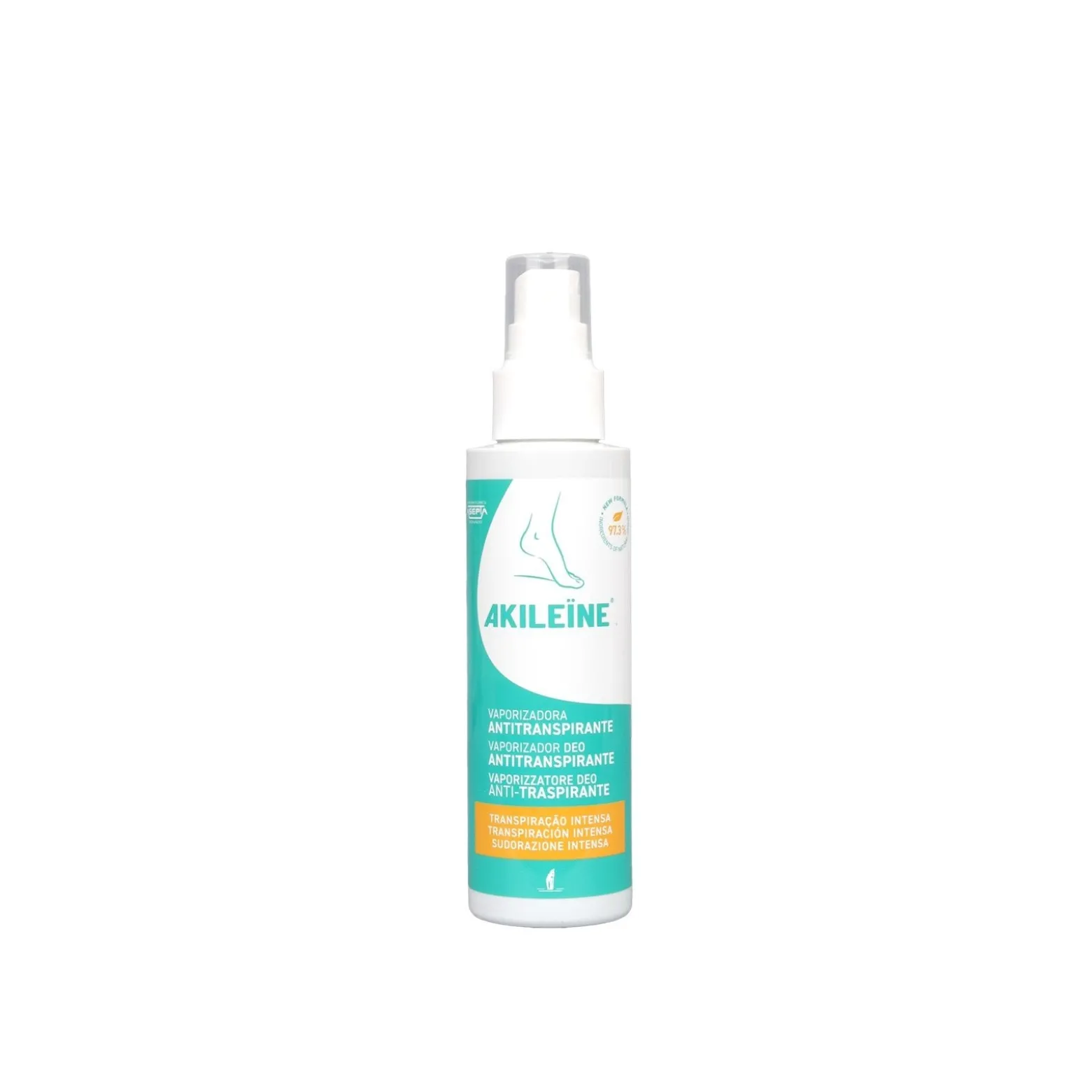 Akileine Antiperspirant Foot Spray 100ml (3.38floz)