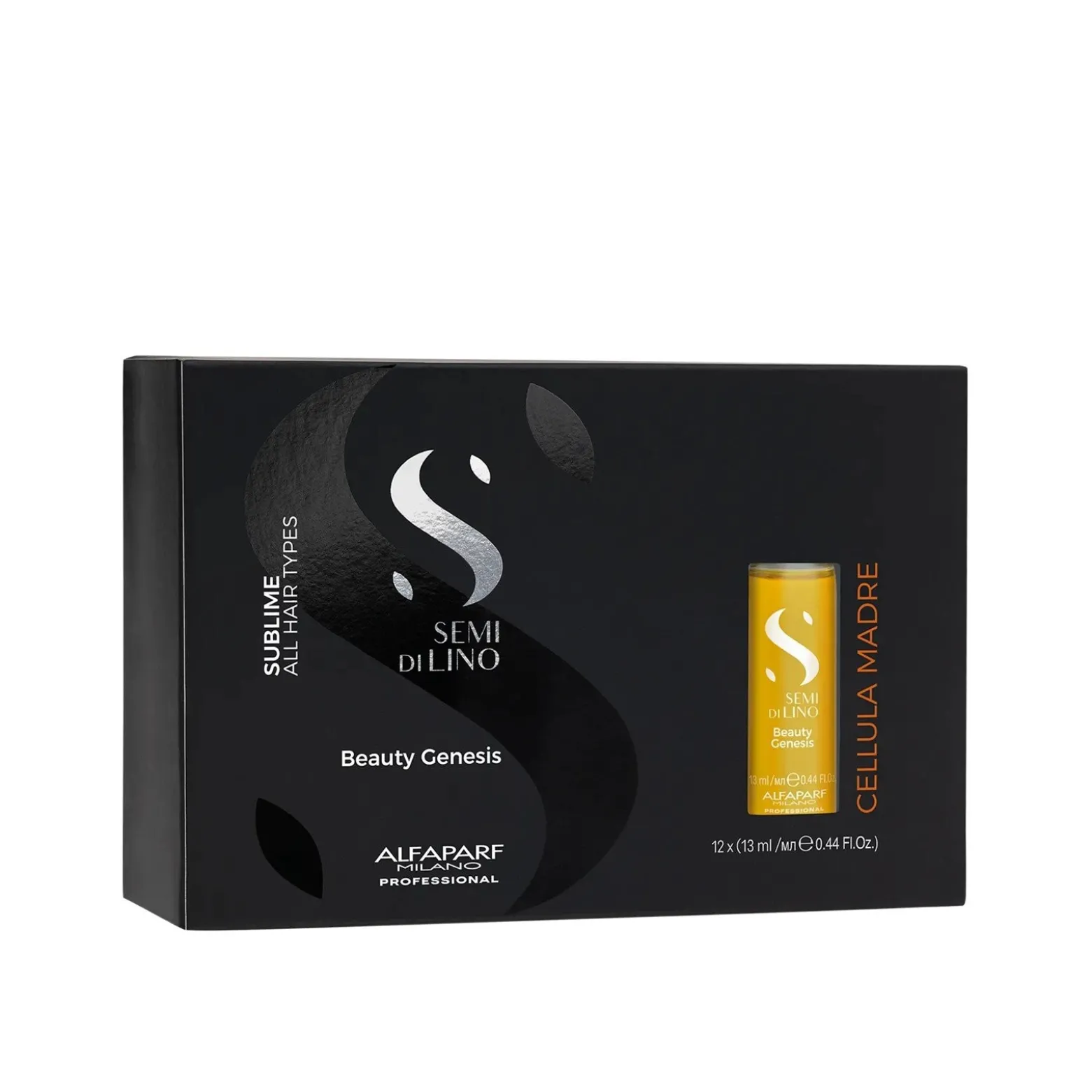 Alfaparf Milano Professional Semi Di Lino Sublime Cellula Madre Beauty Genesis 12x13ml (12x0.44floz)