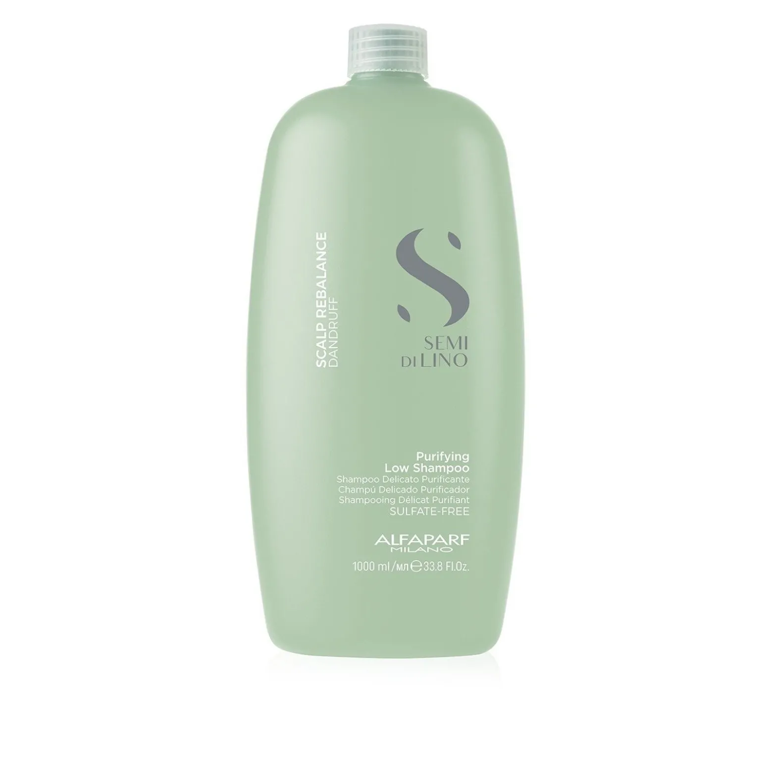 Alfaparf Milano Professional Semi Di Lino Scalp Rebalance Purifying Low Shampoo 1L (33.8floz)