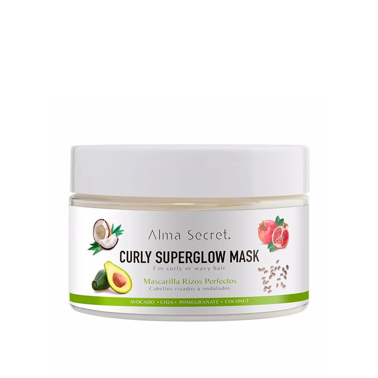 Alma Secret Curly Superglow Mask 250ml (8.45floz)