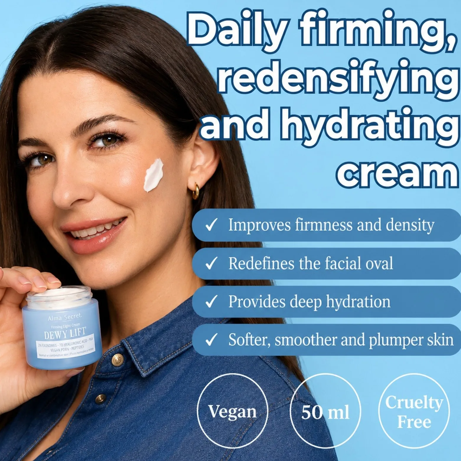 Alma Secret Dewy Lift Firming Rich Cream 50ml (1.69floz)