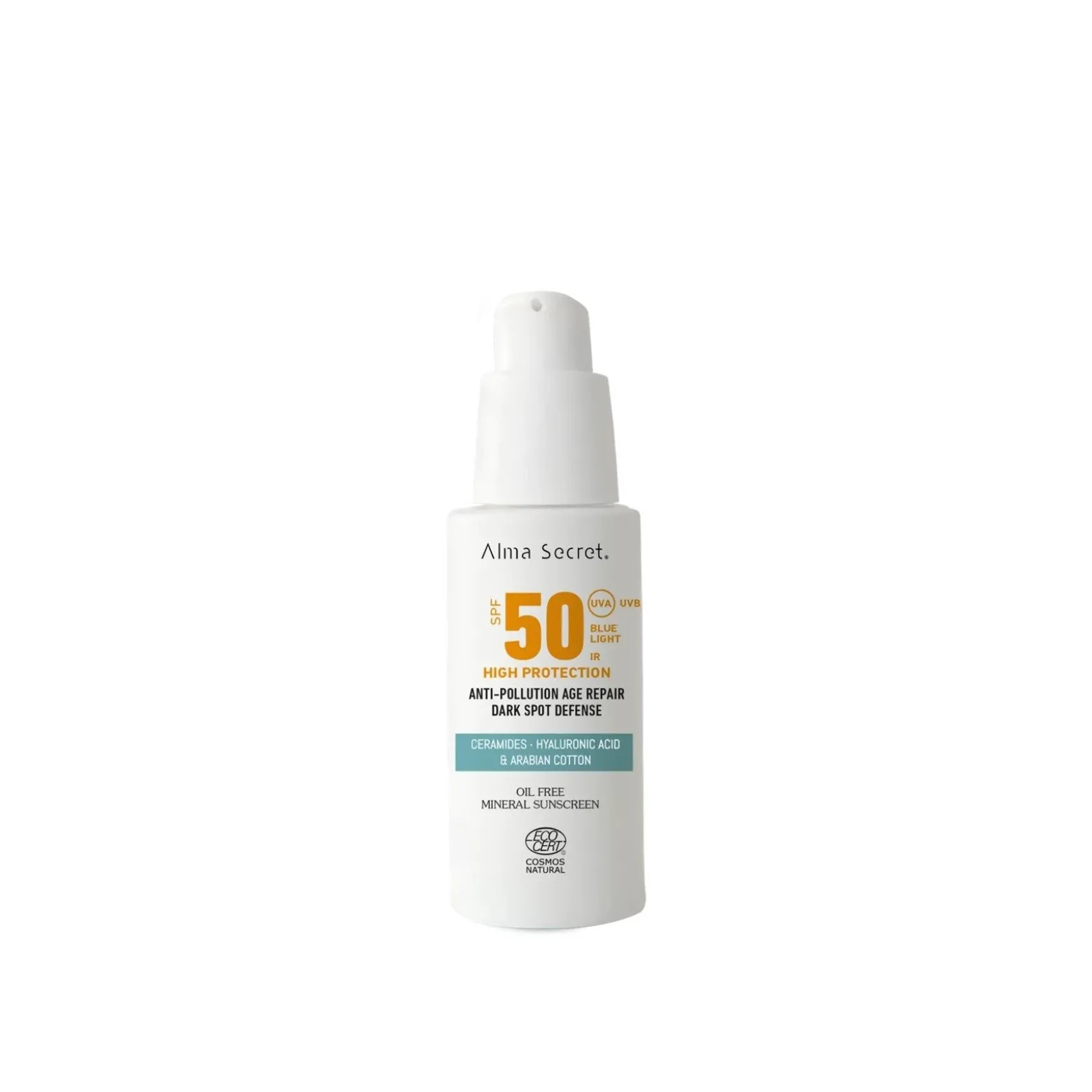 Alma Secret Face Sunscreen SPF50 50ml (1.69floz)