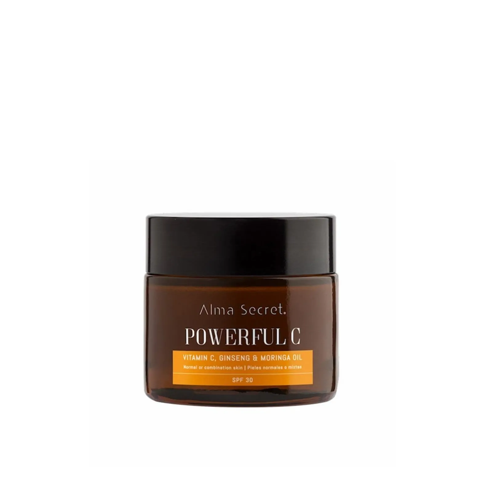 Alma Secret Powerful C Vitamin C, Ginseng & Moringa Oil Cream SPF30 50ml (1.7floz)
