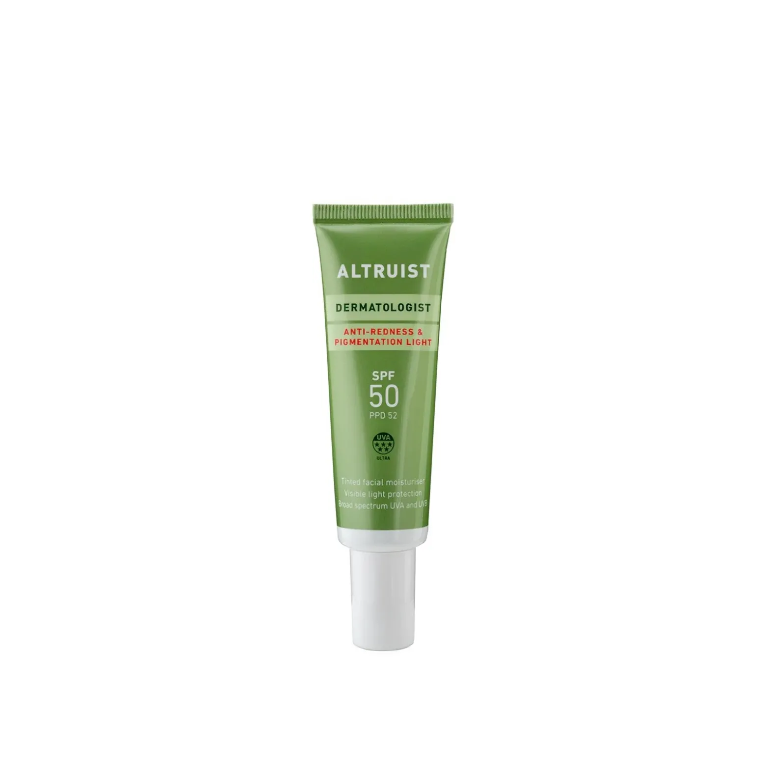Altruist Dermatologist Anti-Redness & Pigmentation Light Tinted Facial Moisturizer SPF50 30ml (1floz)