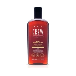 American Crew 3-In-1 Ginger + Tea Shampoo, Conditioner and Body Wash 450ml (15.2floz)