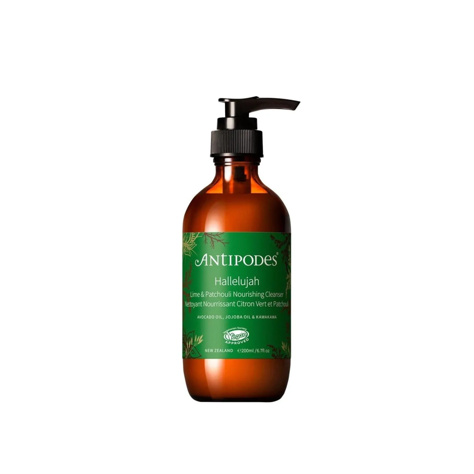 Antipodes Hallelujah Lime & Patchouli Nourishing Cleanser 200ml (6.7floz)
