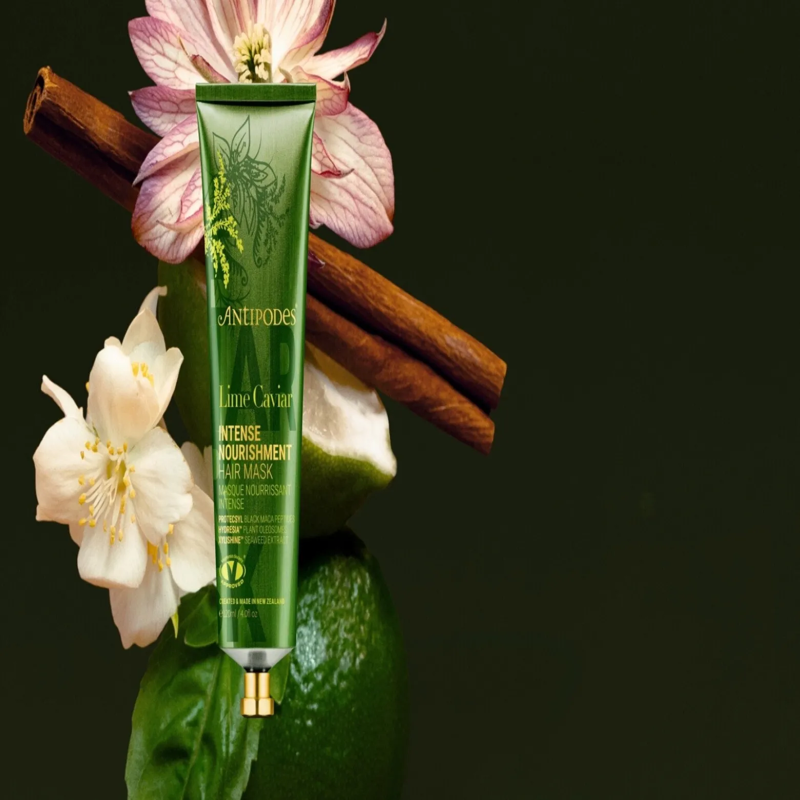Antipodes Intense Nourishment Hair Mask Lime Caviar 120ml (4.0floz)