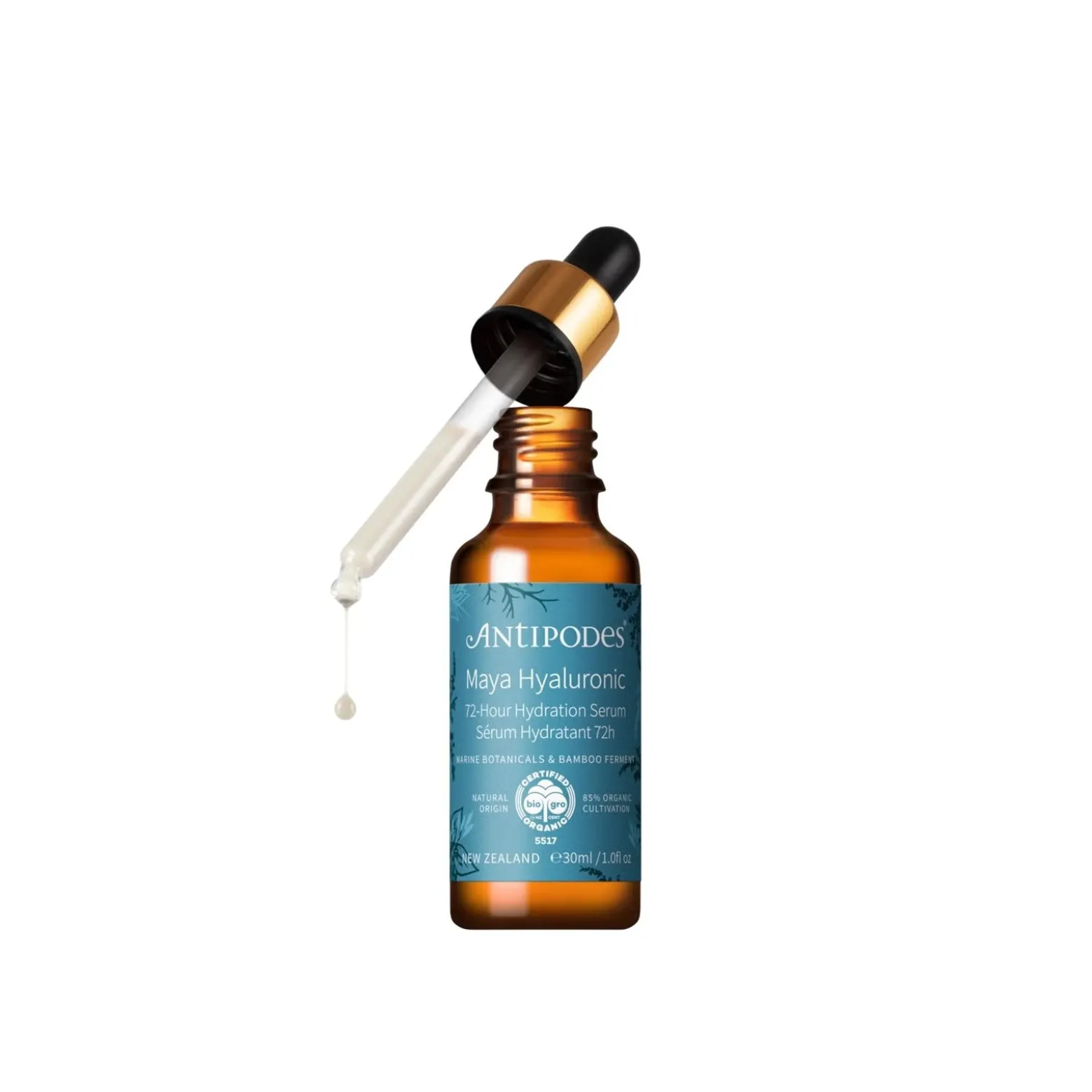 Antipodes Maya Hyaluronic 72-Hour Hydration Serum 30ml (1.0floz)