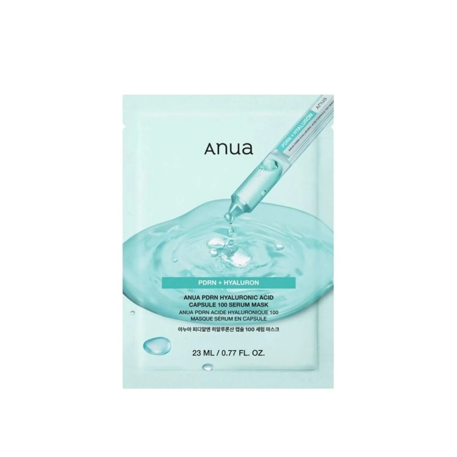 Anua PDRN Hyaluronic Acid Capsule 100 Serum Sheet Mask x1 (0.77floz)