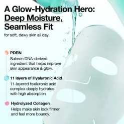 Anua PDRN Hyaluronic Acid Capsule 100 Serum Sheet Mask x1 (0.77floz)