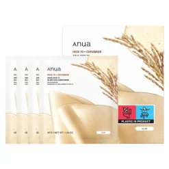 Anua Rice 70 + Ceramide Glow Collagen Mask 4x38g (4x1.34oz)