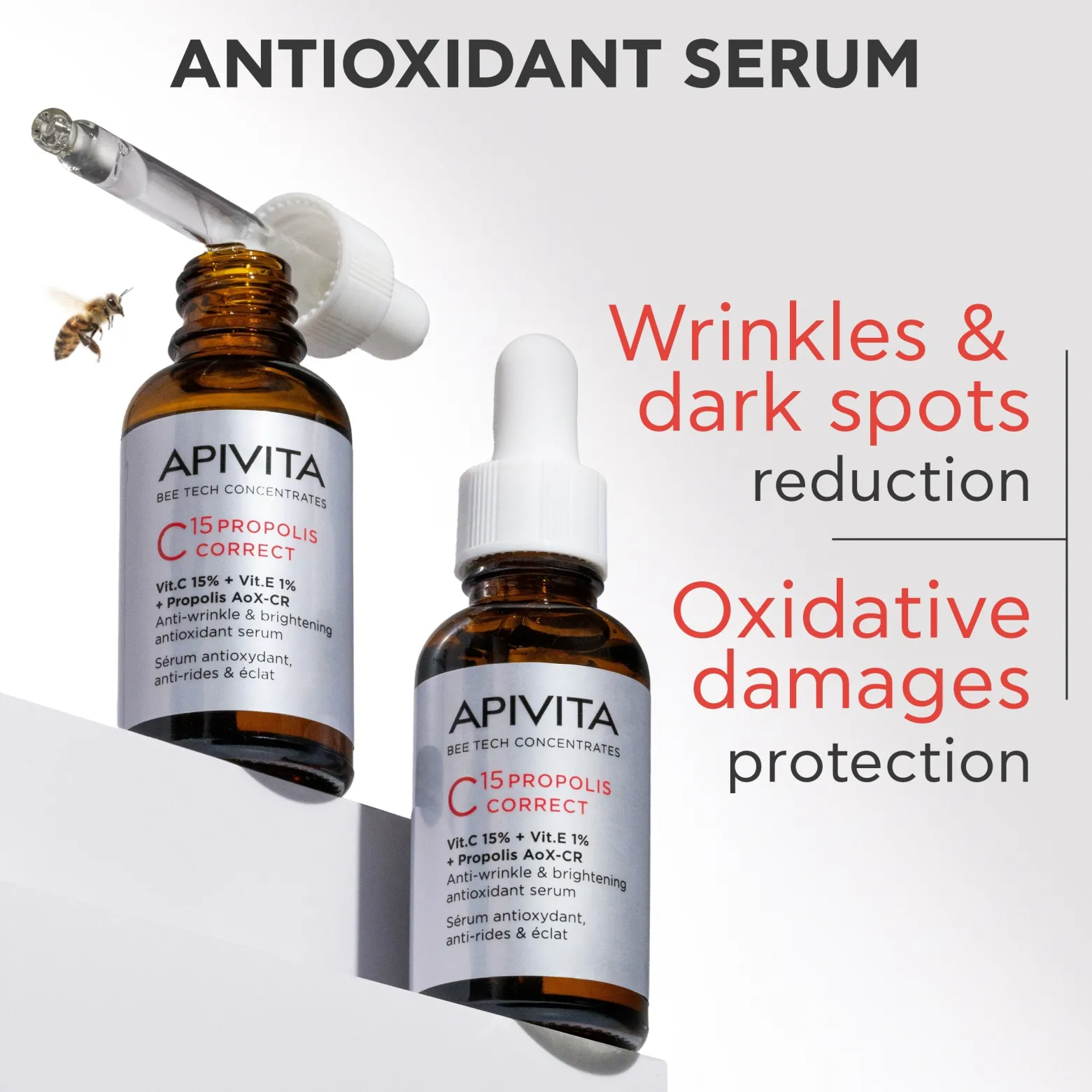 APIVITA C15 Propolis Correct Serum 30ml (1.01floz)