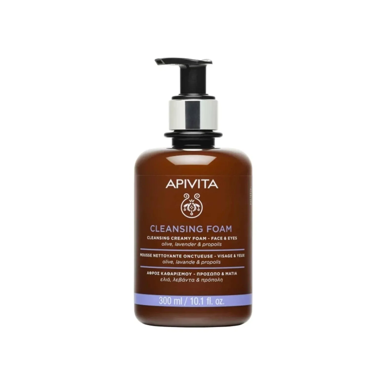 APIVITA Foaming Creamy Cleanser Face & Eyes 300ml (10.14fl oz)