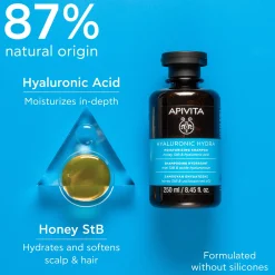 APIVITA Hyaluronic Hydra Moisturizing Shampoo 250ml (8.45floz)