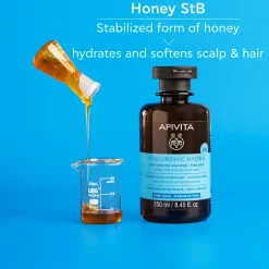 APIVITA Hyaluronic Hydra Moisturizing Shampoo for Fine Hair 250ml (8.45floz)