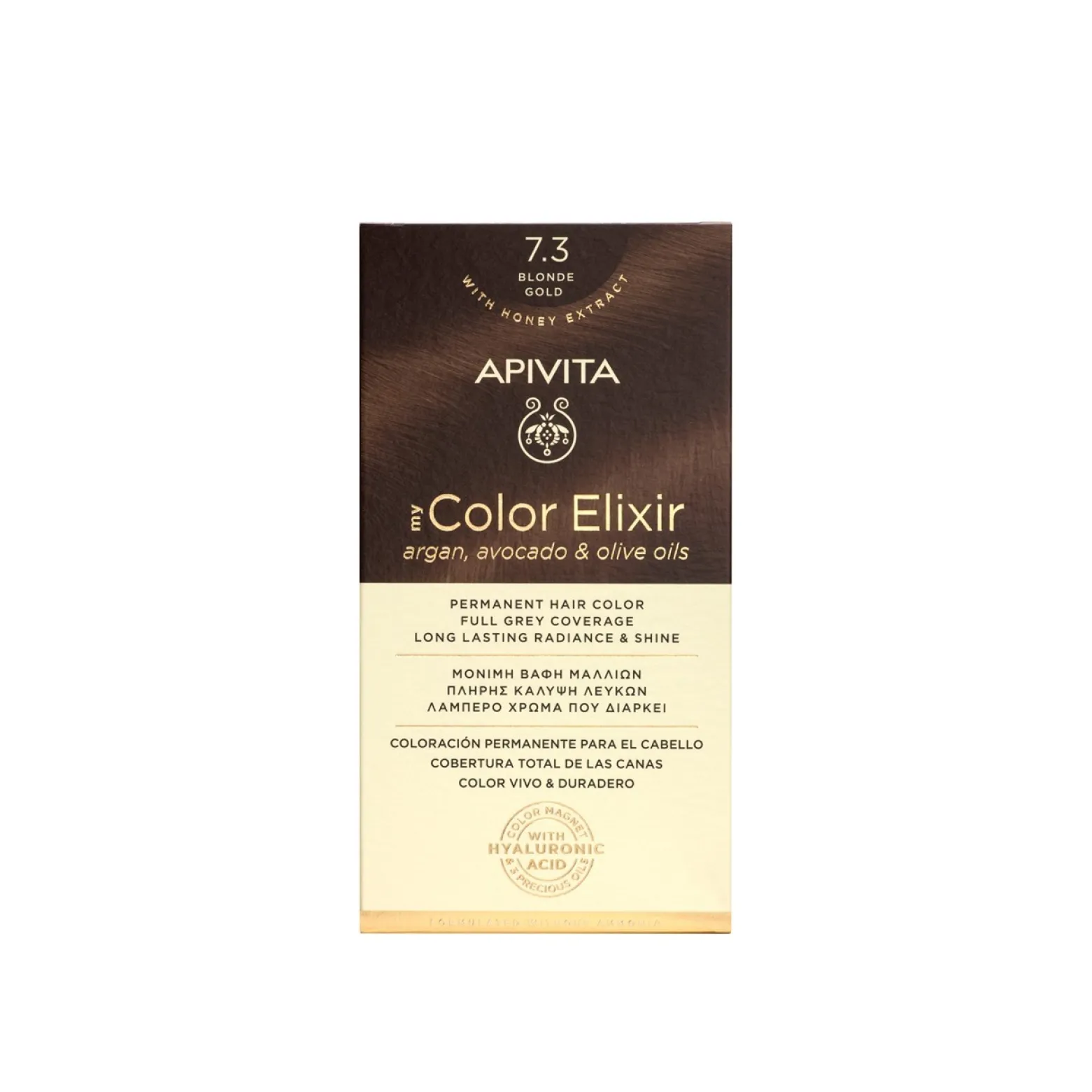 APIVITA My Color Elixir 7.3 Permanent Hair Color