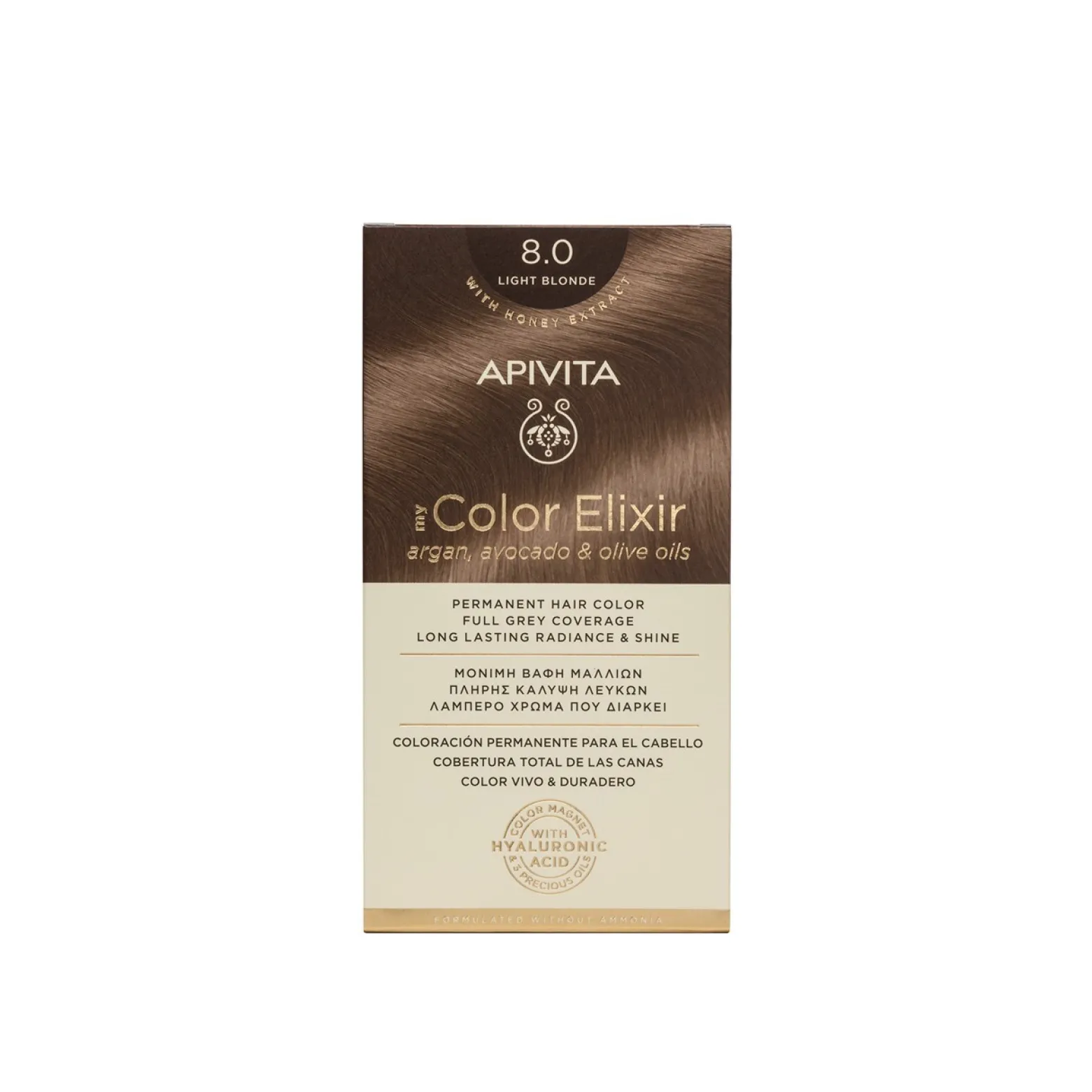 APIVITA My Color Elixir 8.0 Permanent Hair Color