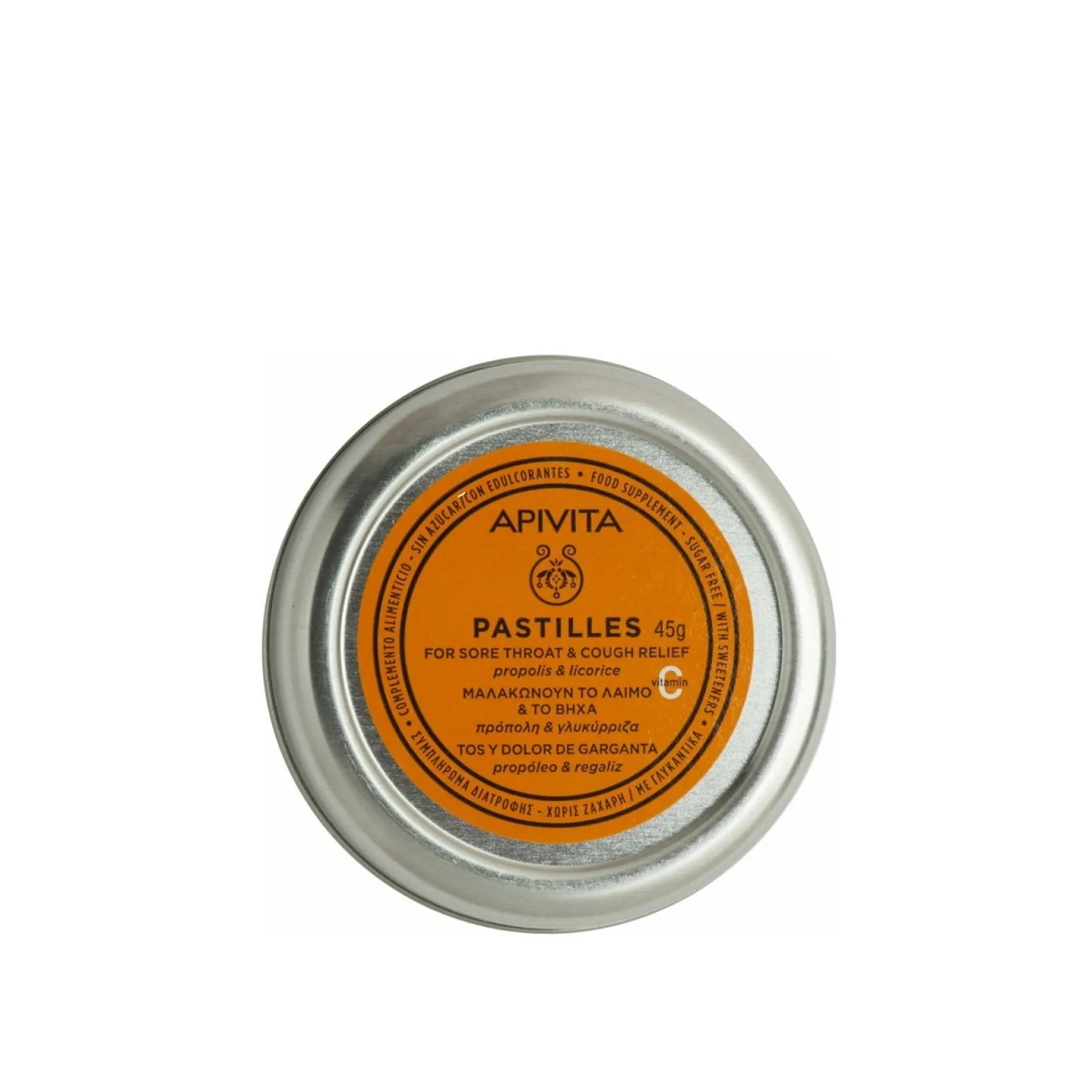 APIVITA Pastilles Propolis & Licorice 45g