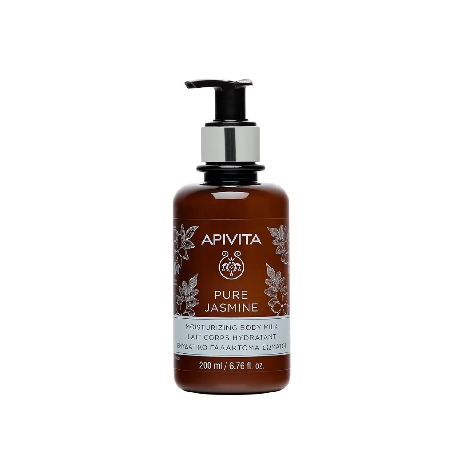 APIVITA Pure Jasmine Moisturizing Body Milk 200ml (6.76floz)