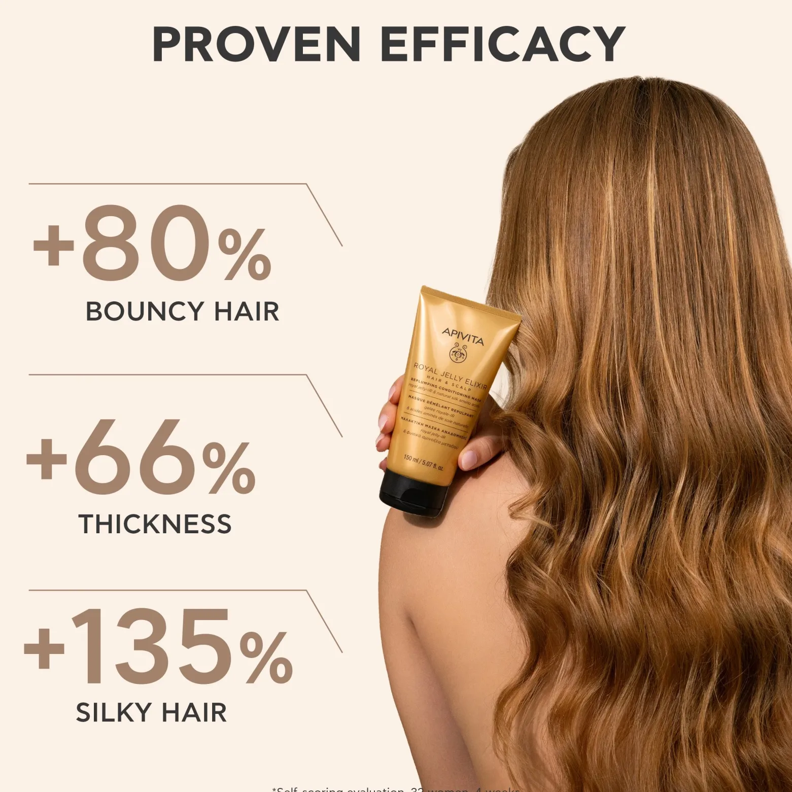 APIVITA Royal Jelly Elixir Replumping Conditioning Mask 150ml (5.07floz)