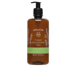 APIVITA Tonic Mountain Tea Shower Gel Essential Oils 500ml (16.91floz)