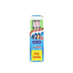 Aquafresh Flexible Cleaning Medium Toothbrush Multiple Colors x3