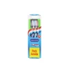 Aquafresh Flexible Cleaning Medium Toothbrush Multiple Colors x3
