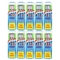 Aquafresh Flexible Cleaning Medium Toothbrush Multiple Colors x3