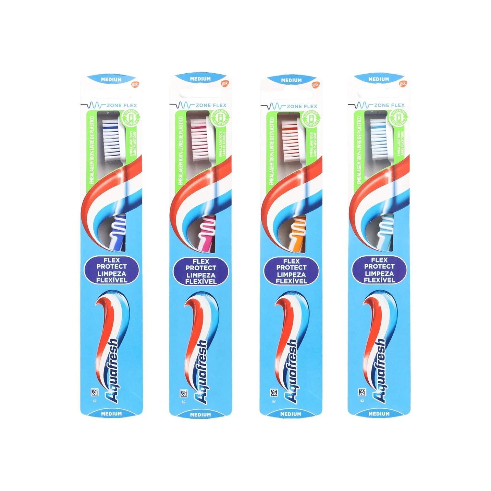 Aquafresh Flexible Cleaning Medium Toothbrush x1
