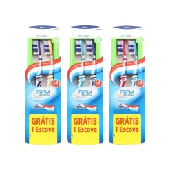 Aquafresh Triple Protection Medium Toothbrush x2