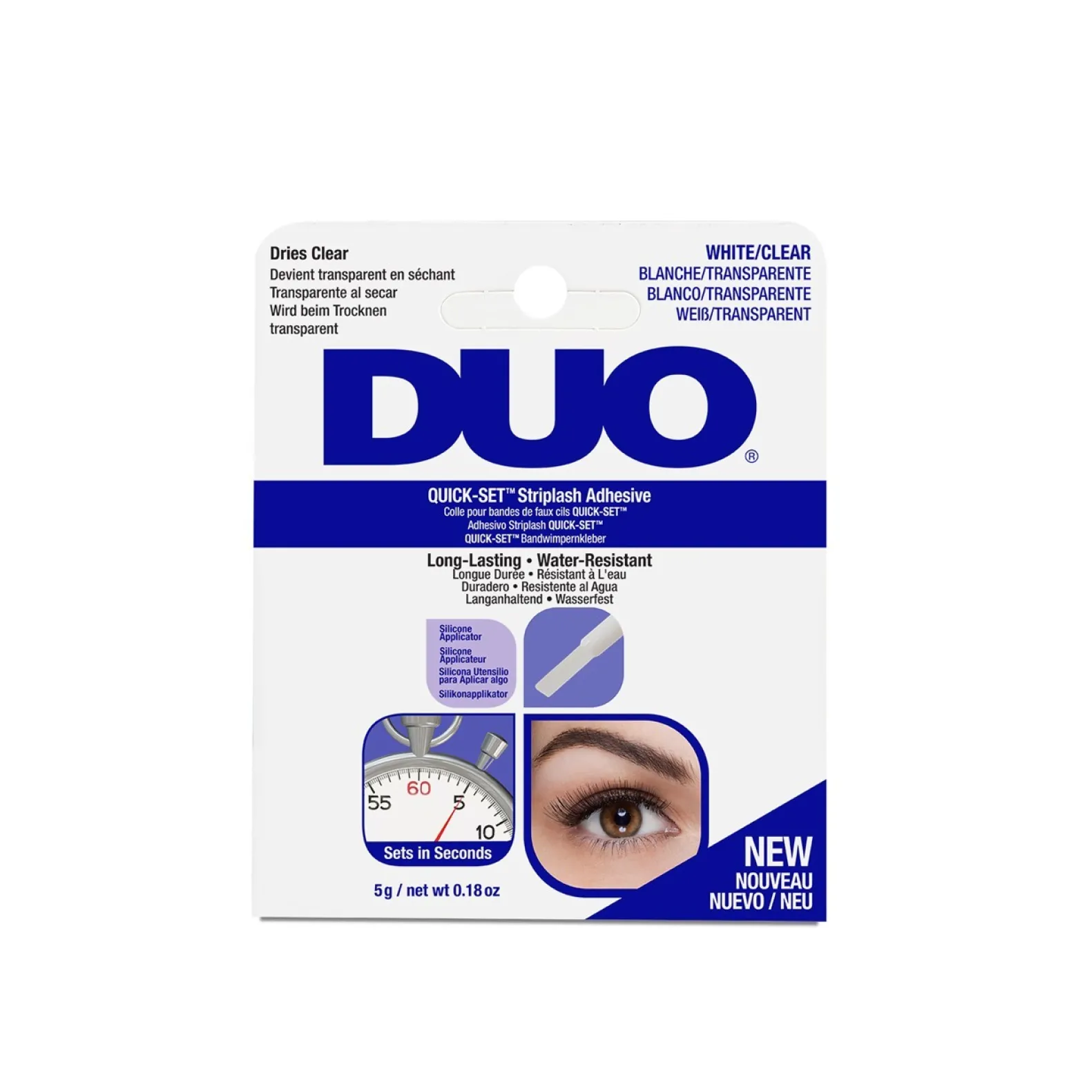 Ardell DUO Quick-Set Striplash Adhesive Clear 5g (0.18oz)