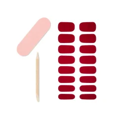 Ardell Nail Addict Gel Nail Strips Pure Paprika x16