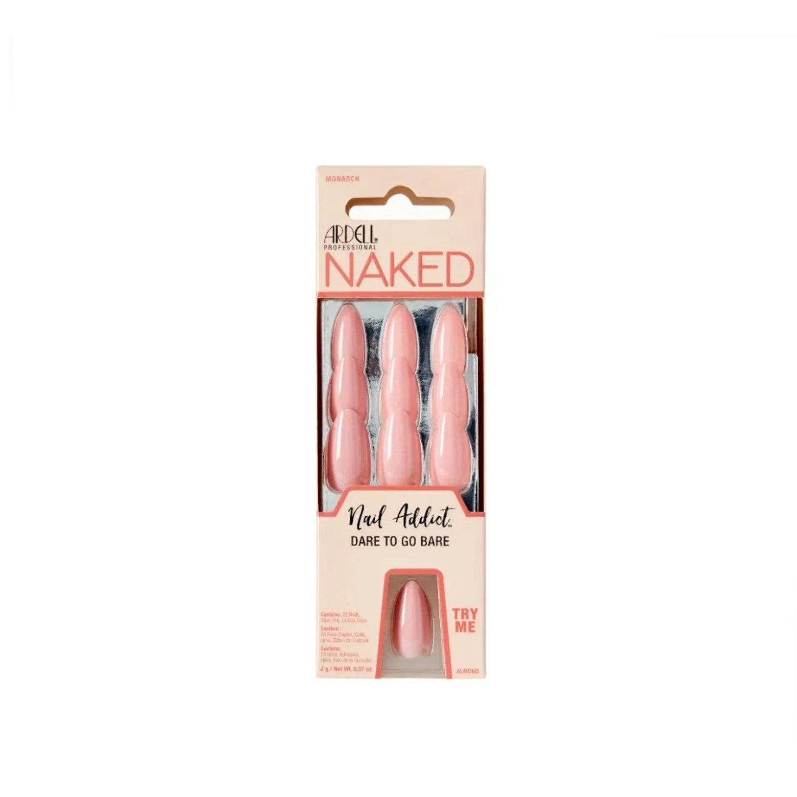 Ardell Naked Nail Addict Press-On Nails Monarch x28