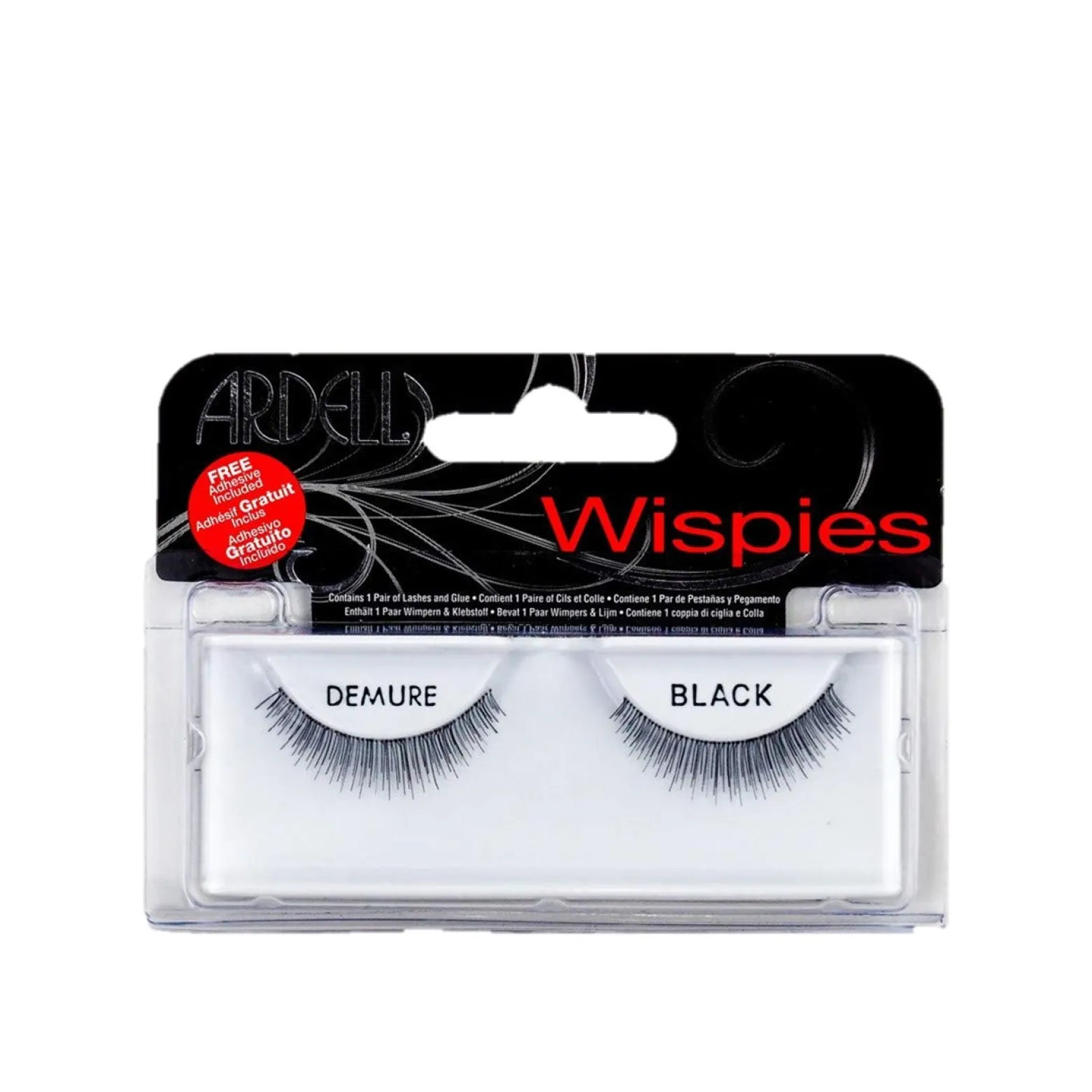 Ardell Wispies Lashes Demure Black x1 Pair