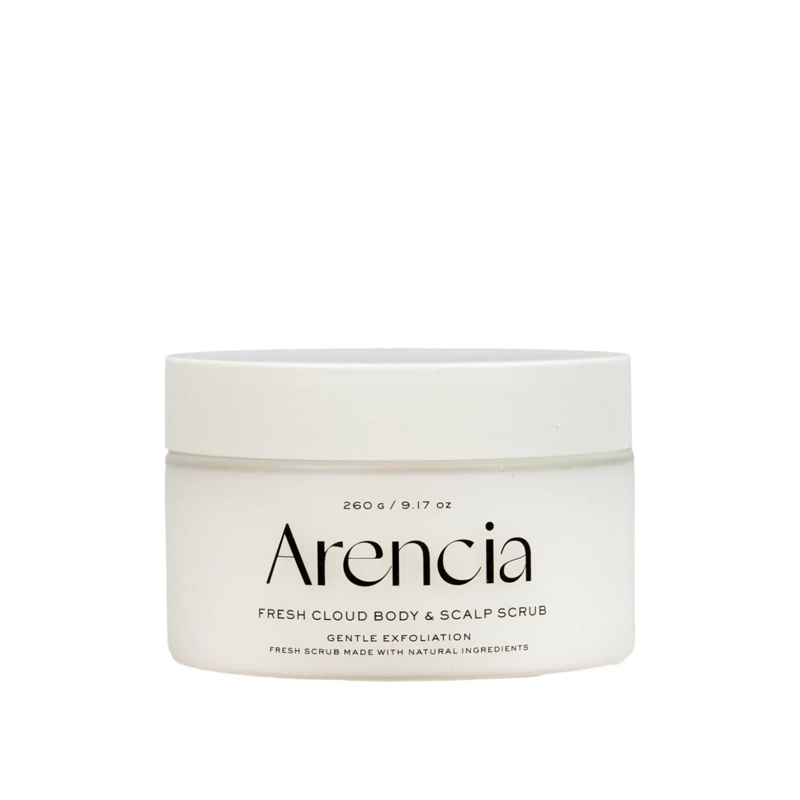 Arencia Fresh Cloud Body & Scalp Scrub White Tea & Neroli 260g (9.17oz)