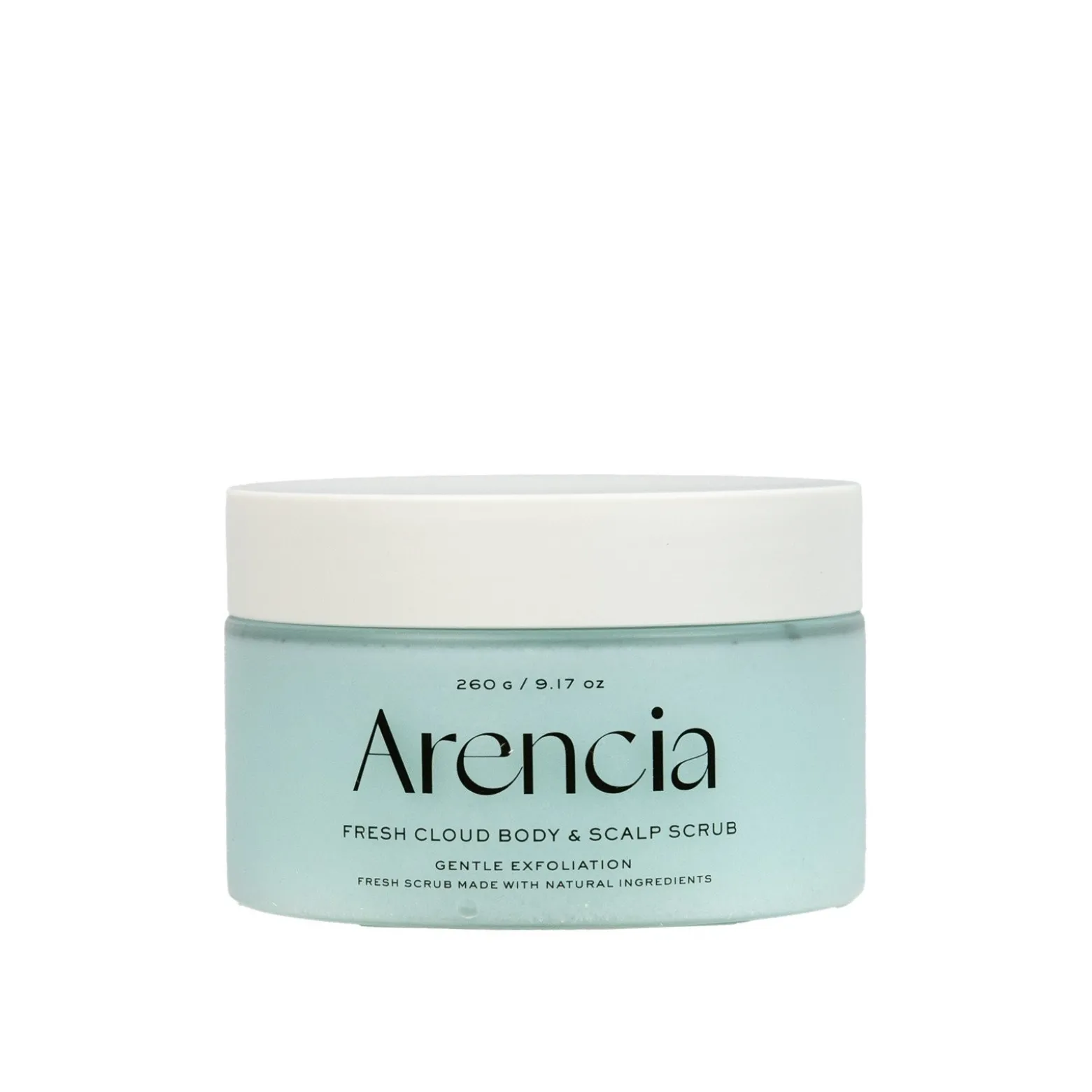 Arencia Fresh Cloud Body & Scalp Scrub French Mint & Lily 260g (9.17oz)