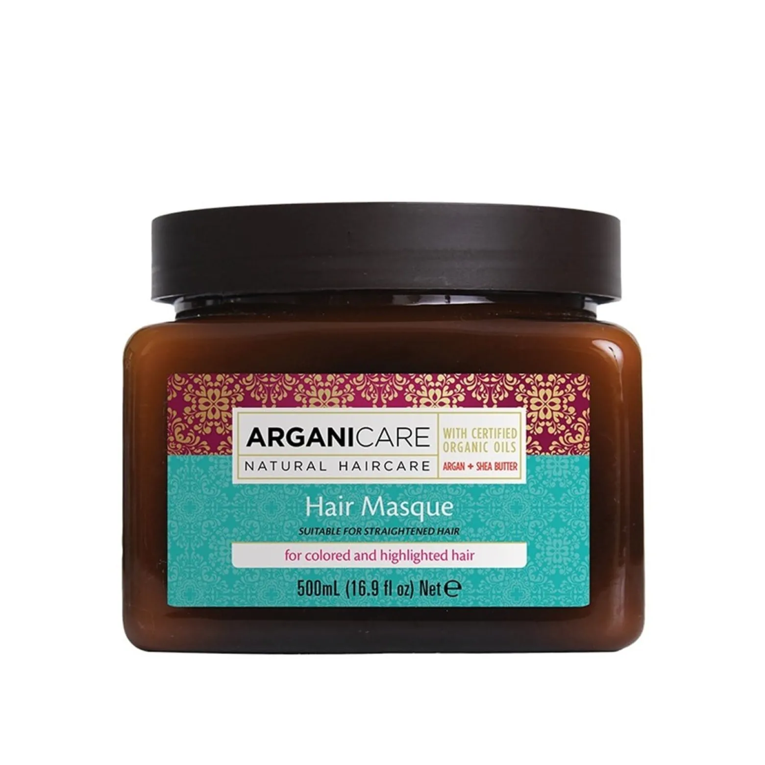 Arganicare Argan & Shea Butter Hair Masque for Colored & Highlighted Hair 500ml (16.9floz)