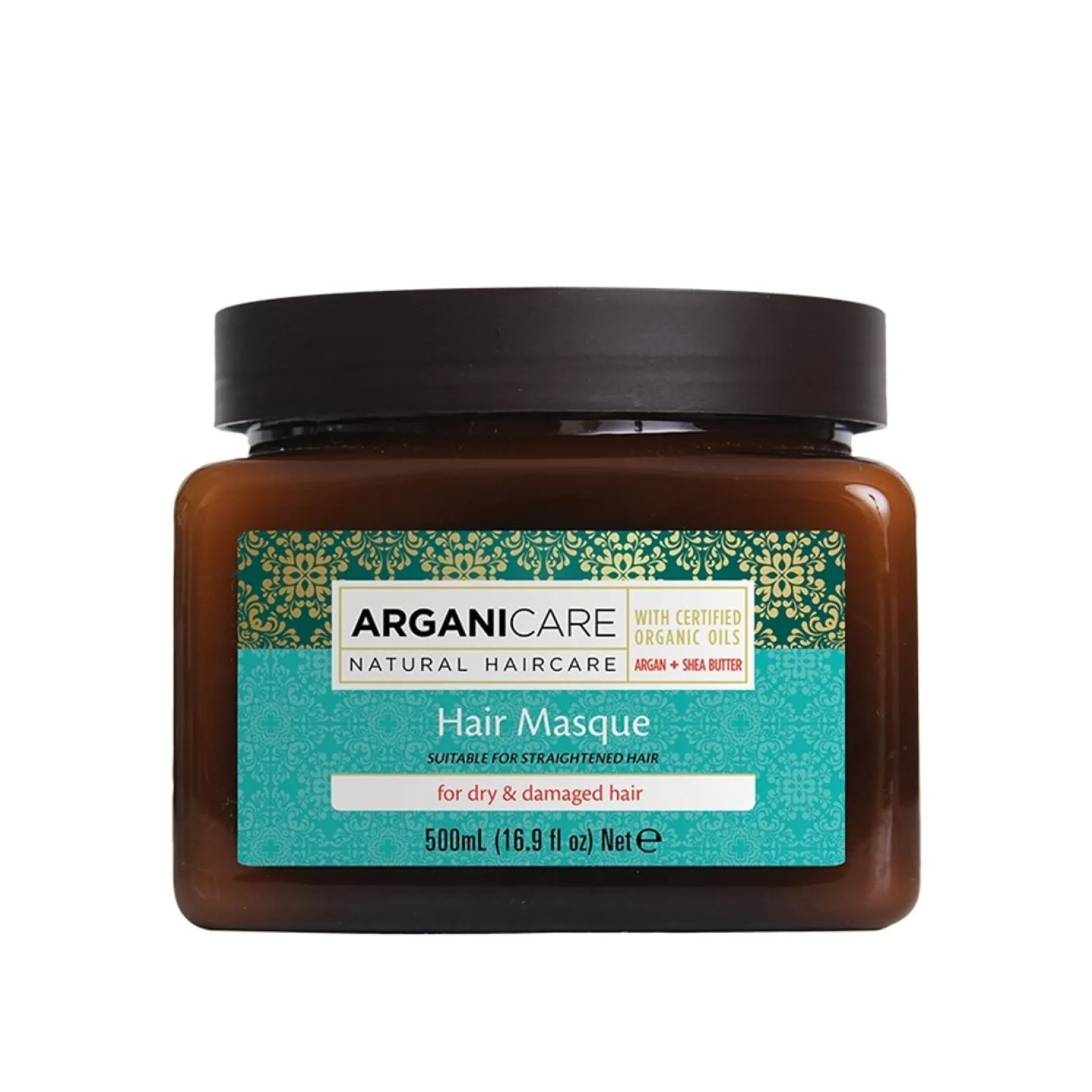 Arganicare Argan & Shea Butter Hair Masque for Dry & Damaged Hair 500ml (16.9floz)