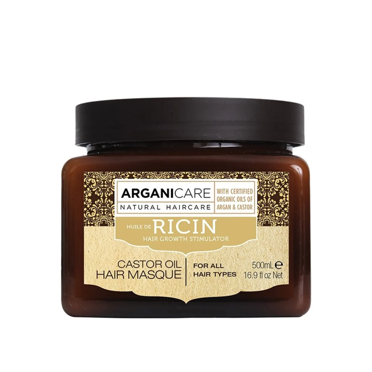 Arganicare Castor Oil Hair Masque 500ml (16.9floz)