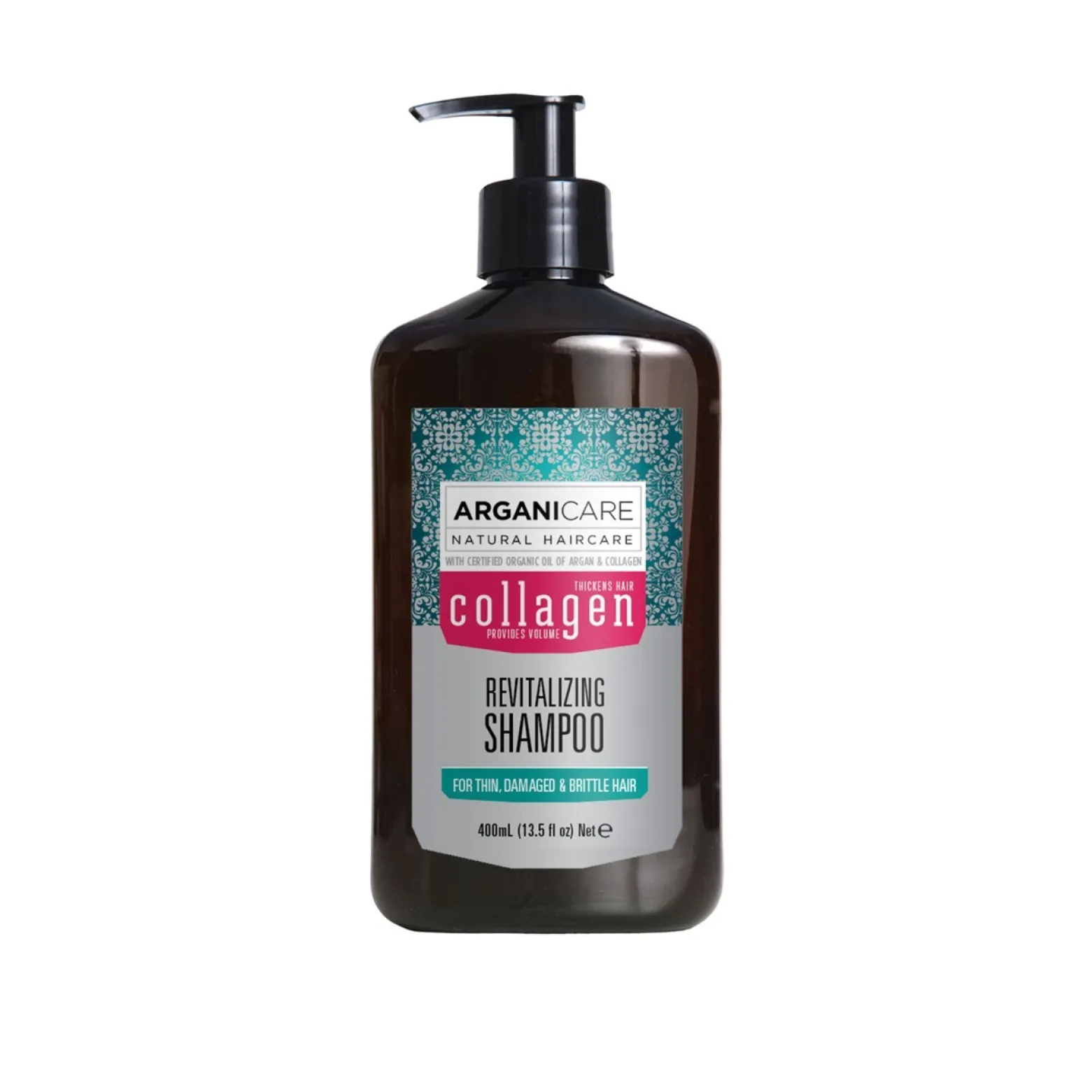 Arganicare Collagen Revitalizing Shampoo 400ml (13.5floz)