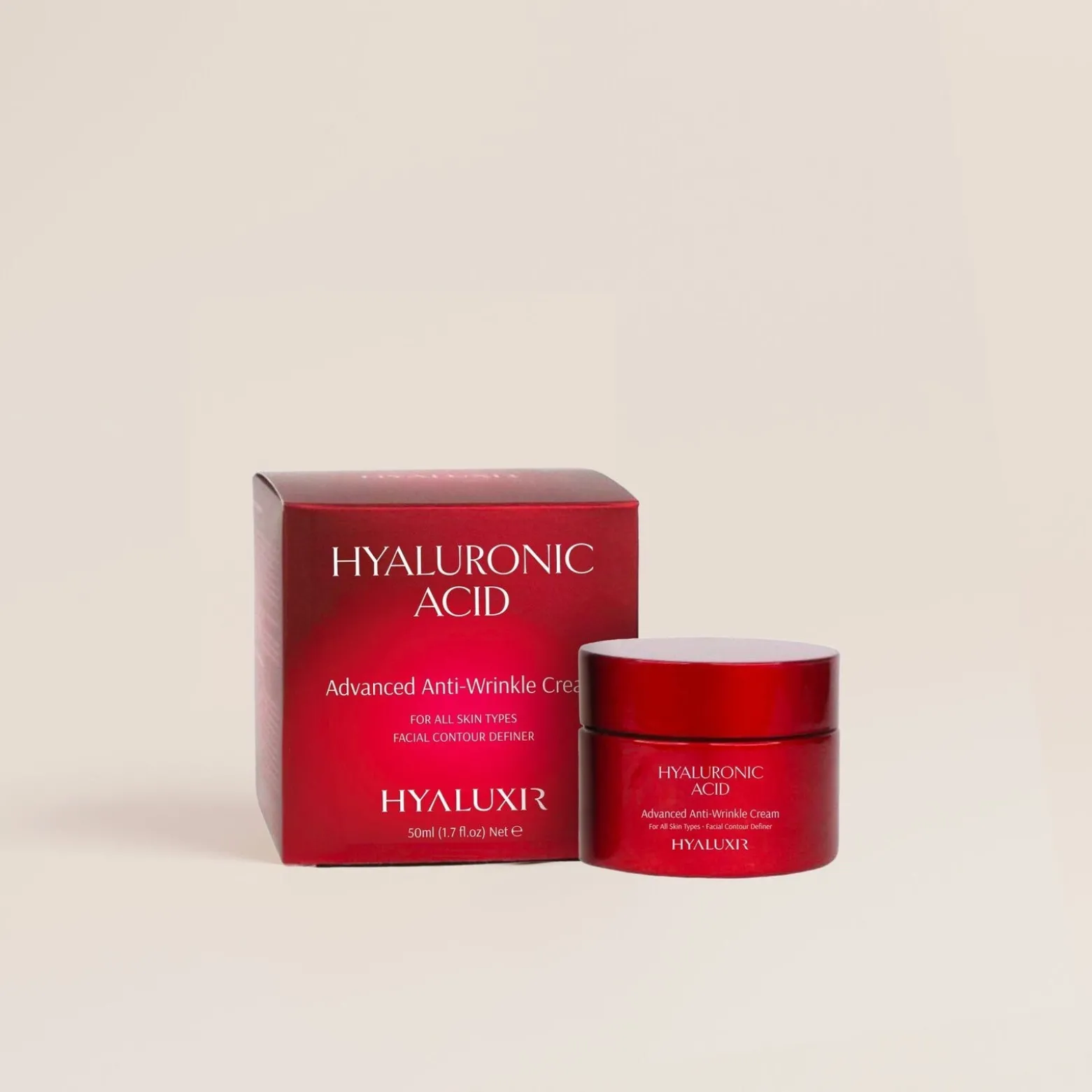 Arganicare Hyaluxir Hyaluronic Acid Advanced Anti-Wrinkle Cream 50ml (1.7floz)