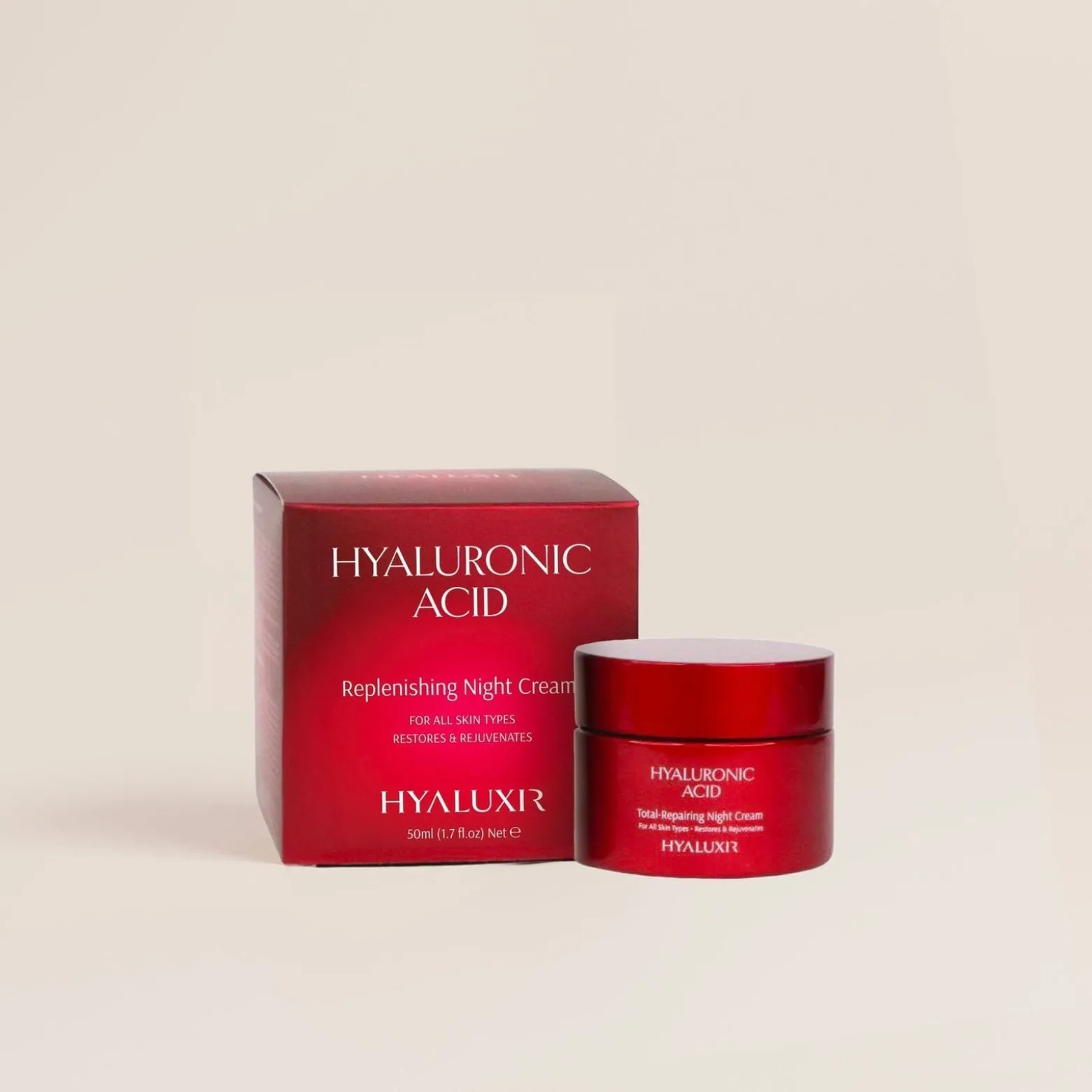 Arganicare Hyaluxir Hyaluronic Acid Replenishing Night Cream 50ml (1.7floz)