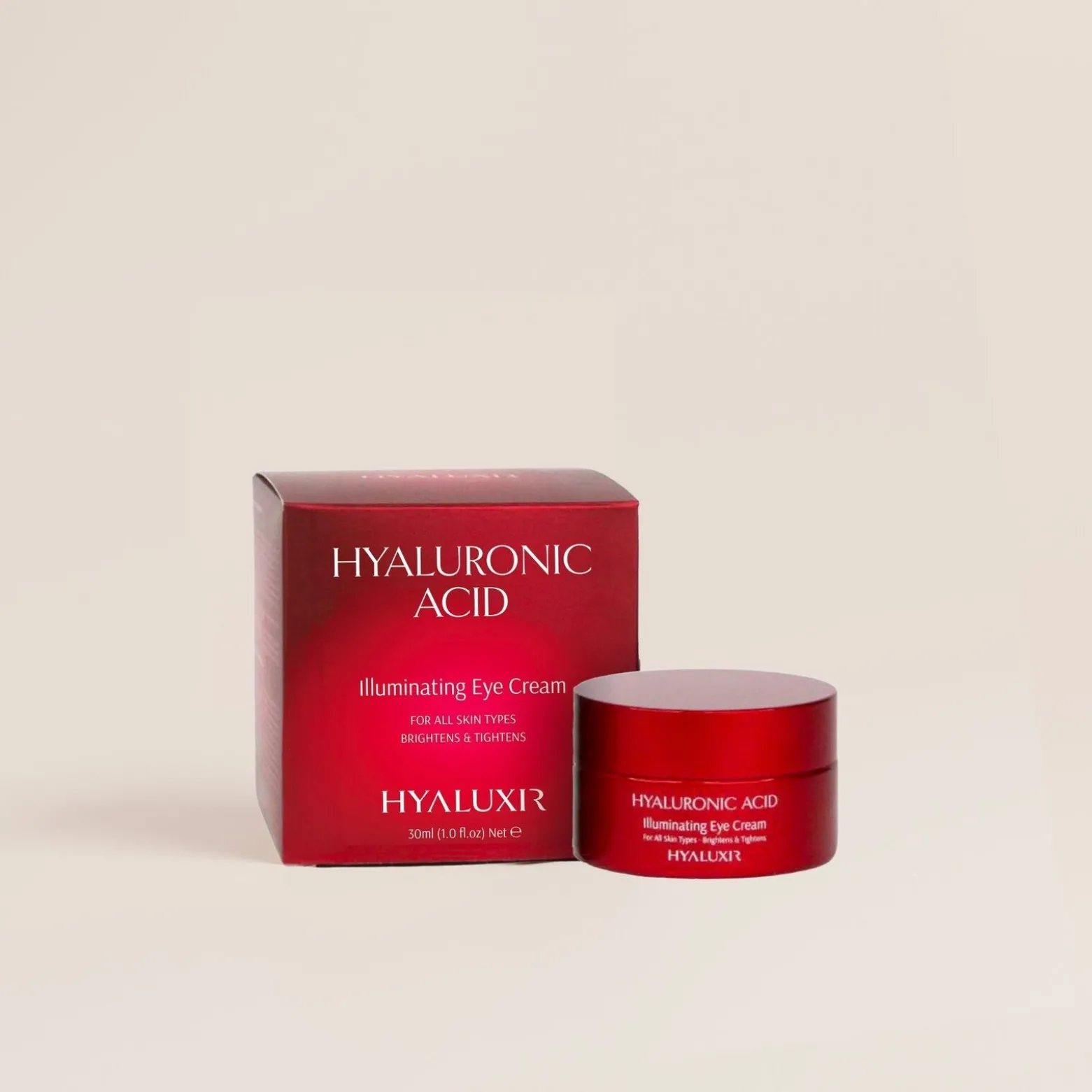Arganicare Hyaluxir Hyaluronic Acid Illuminating Eye Cream 30ml (1.0floz)